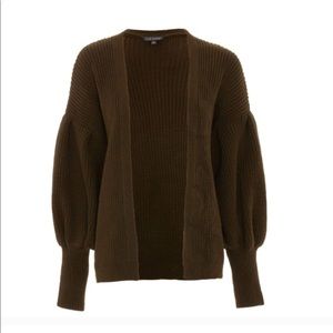 NWT Topshop Sweater Forest Green Color SZ S